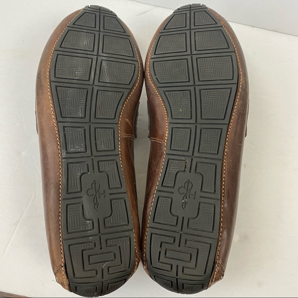 Cole Haan Venetian Loafer Men's 10 M French Roast Brown Loafers Buckle C11396 - Picture 9 of 13